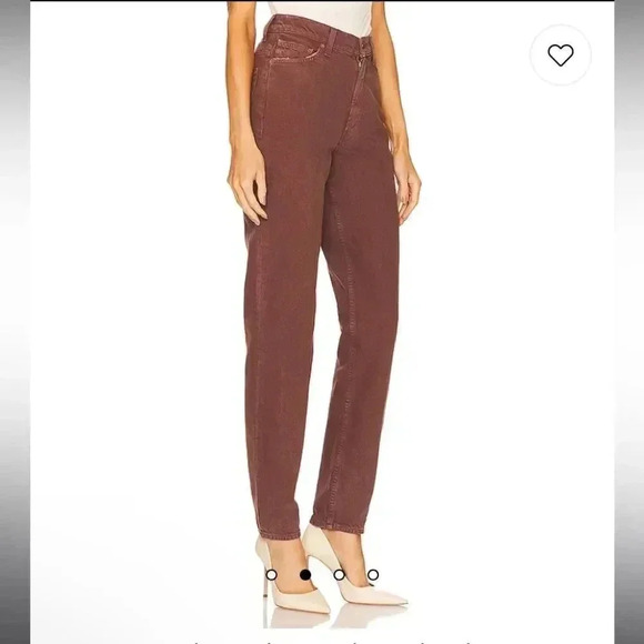 NWT Mother Snacks High Waist Twizzy Skimp French Roast size 25 - Picture 2 of 12